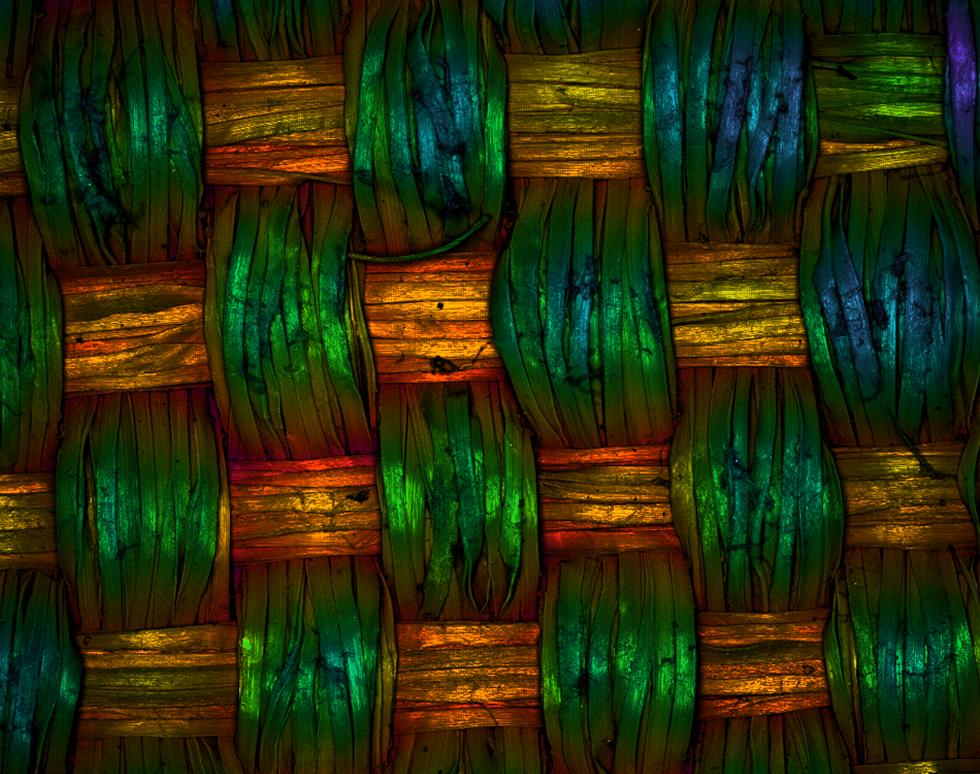 Woven silk